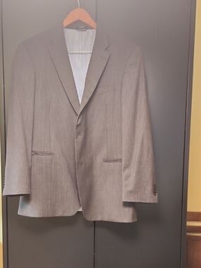 Tommy Hilfiger Gray Pinstripe Sport Coat